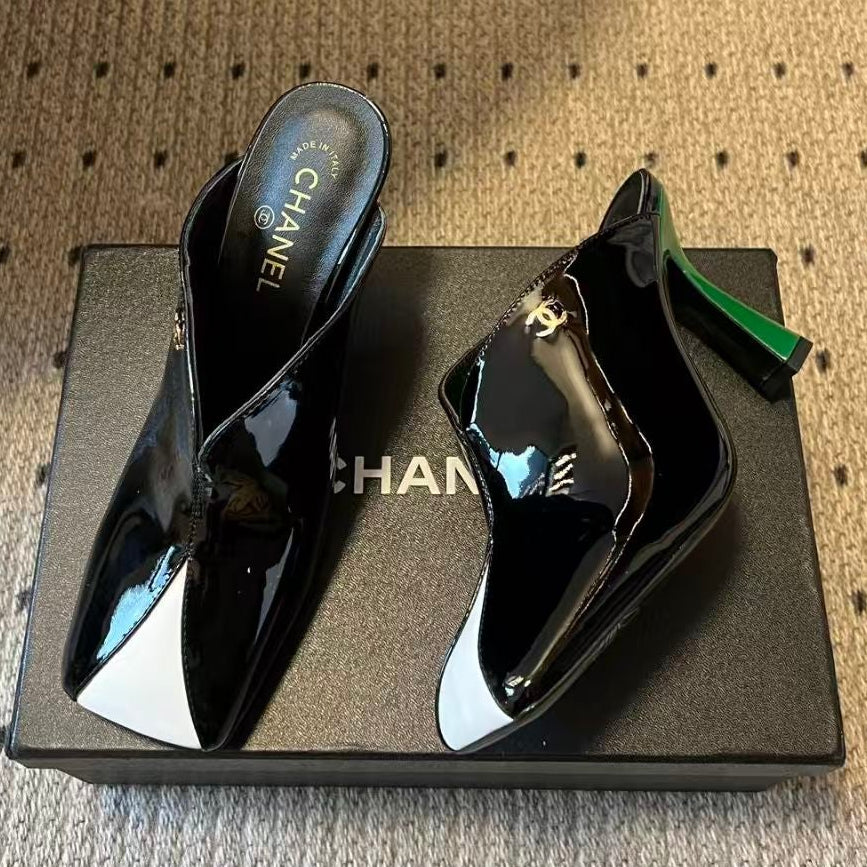 Chanel 2026 Mules 90mm Calfskin