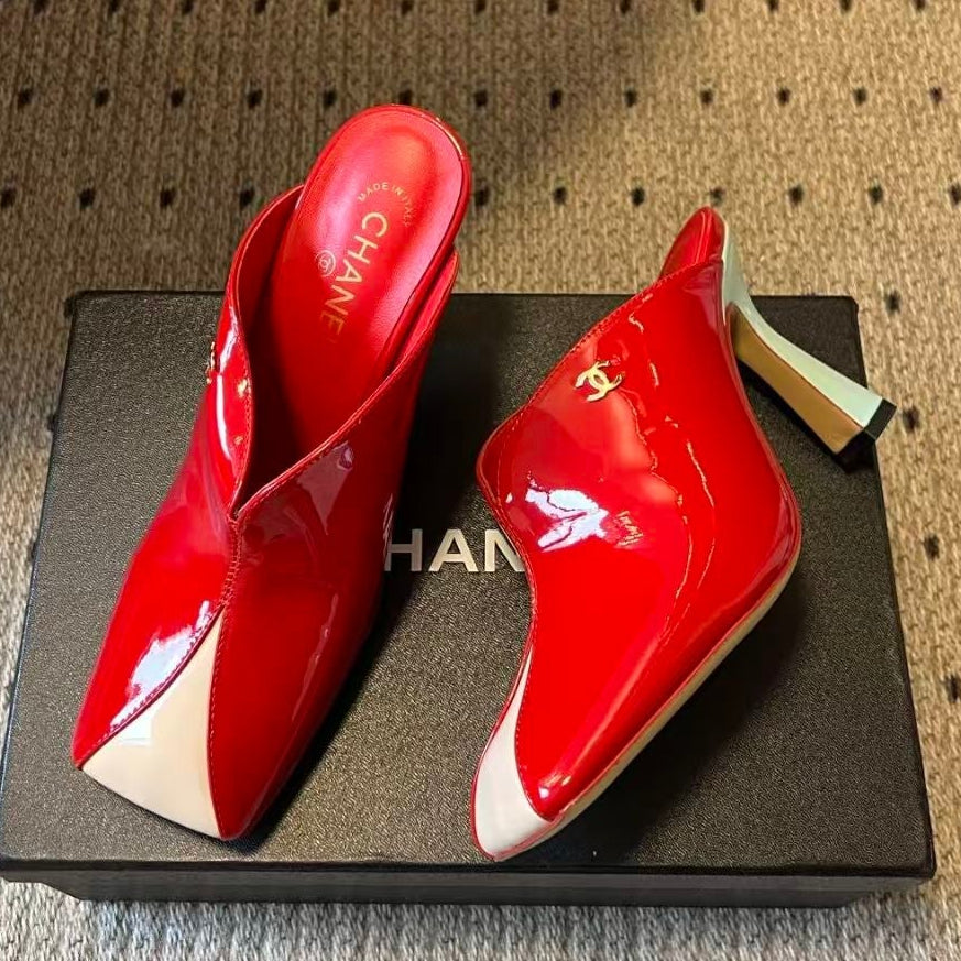 Chanel 2026 Mules 90mm Calfskin