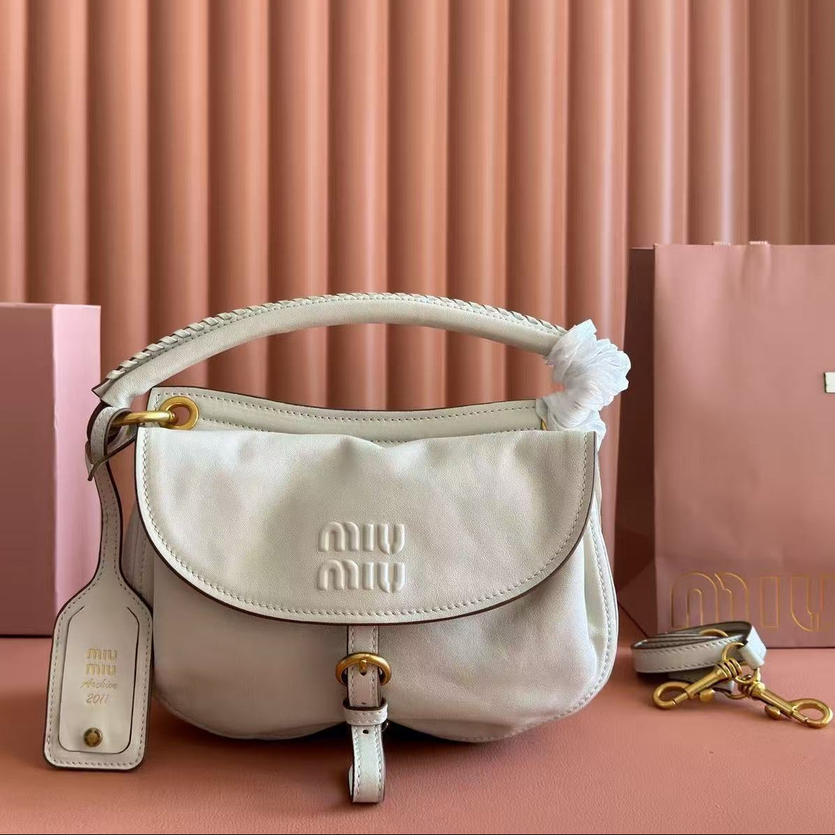 MiuMiu 2026 Rendez-vous Bag 26 Leather