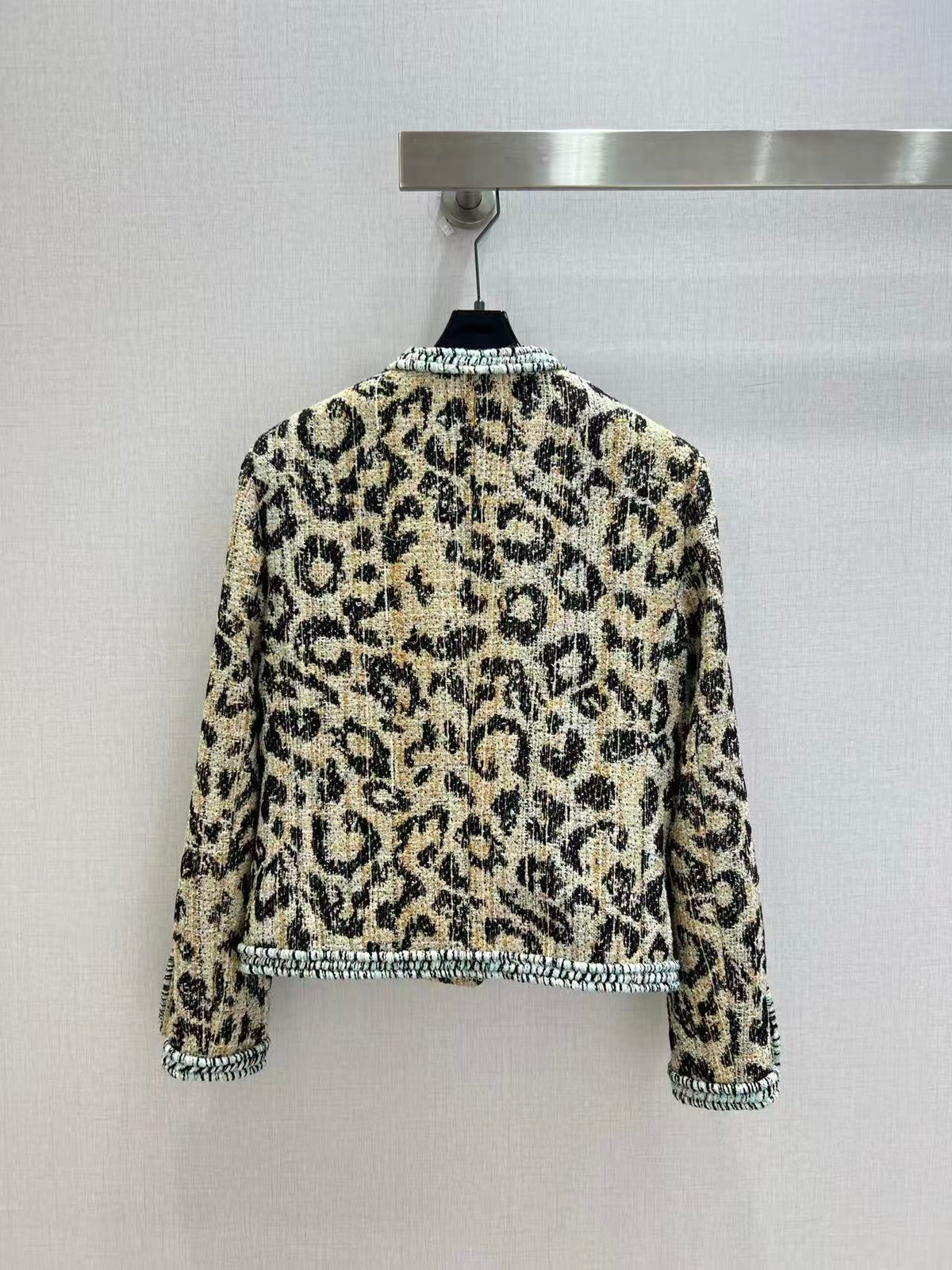 Chanel 2026 Leopard-Print Coat Jacket Tweed
