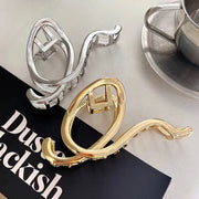 Handmade Accessories Ponytail Hair Woman Silver/Gold Irregular Hairpins Punk Style