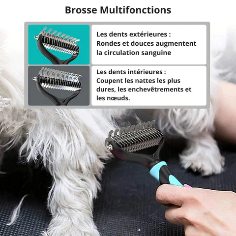 HAIRY - Brosse Anti-Poils pour Chat