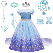 Elsa Princess Dress Disney Elsa Costume Frozen Dress Up