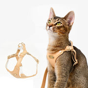 Harnais luxe cuir souple réglable