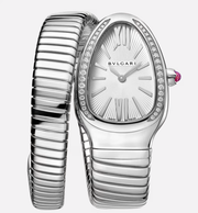 serpenti tubogas 35mm diamond stainless steel