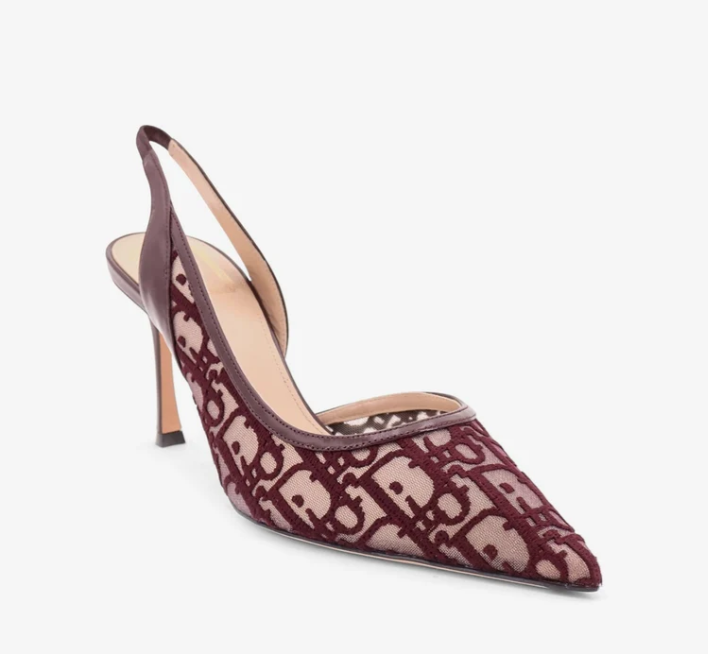 Dior 2026 Adiorable Slingback 80mm Mesh