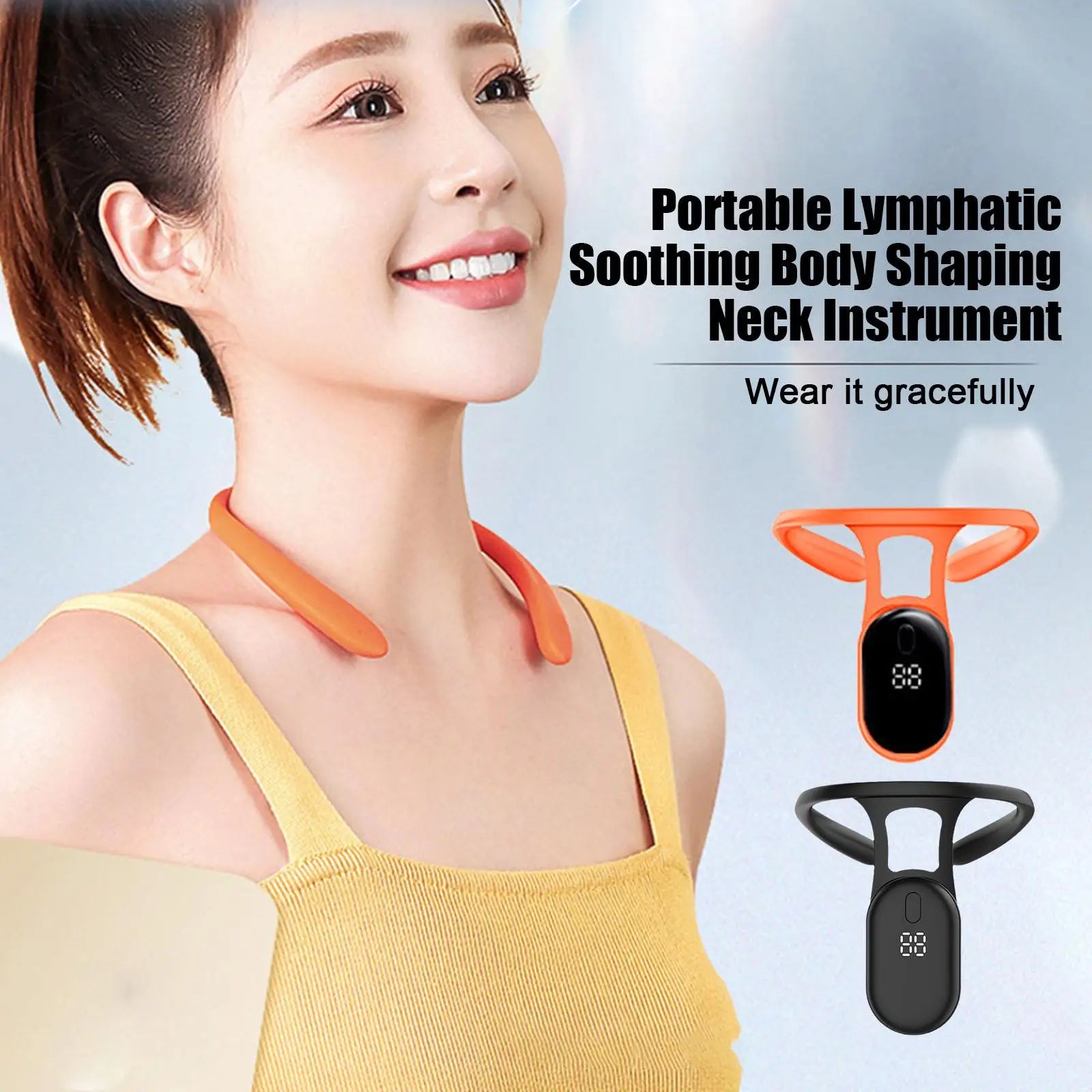 NeckFancy™ Ultrasonic Lymphatic Soothing Body & Neck Instrument
