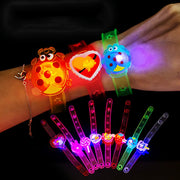 LED Cartoon Light Up Watch Toys Kids - Kids Birthday Party Gifts