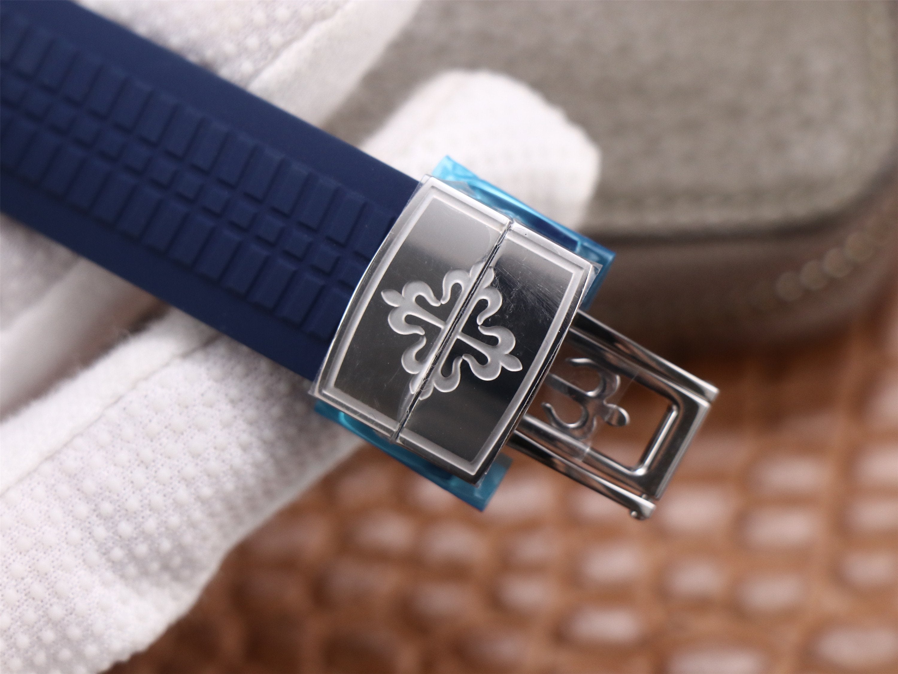 PATEK AQUANAUT CHRONOGRAPH STAINLESS STEEL BLUE