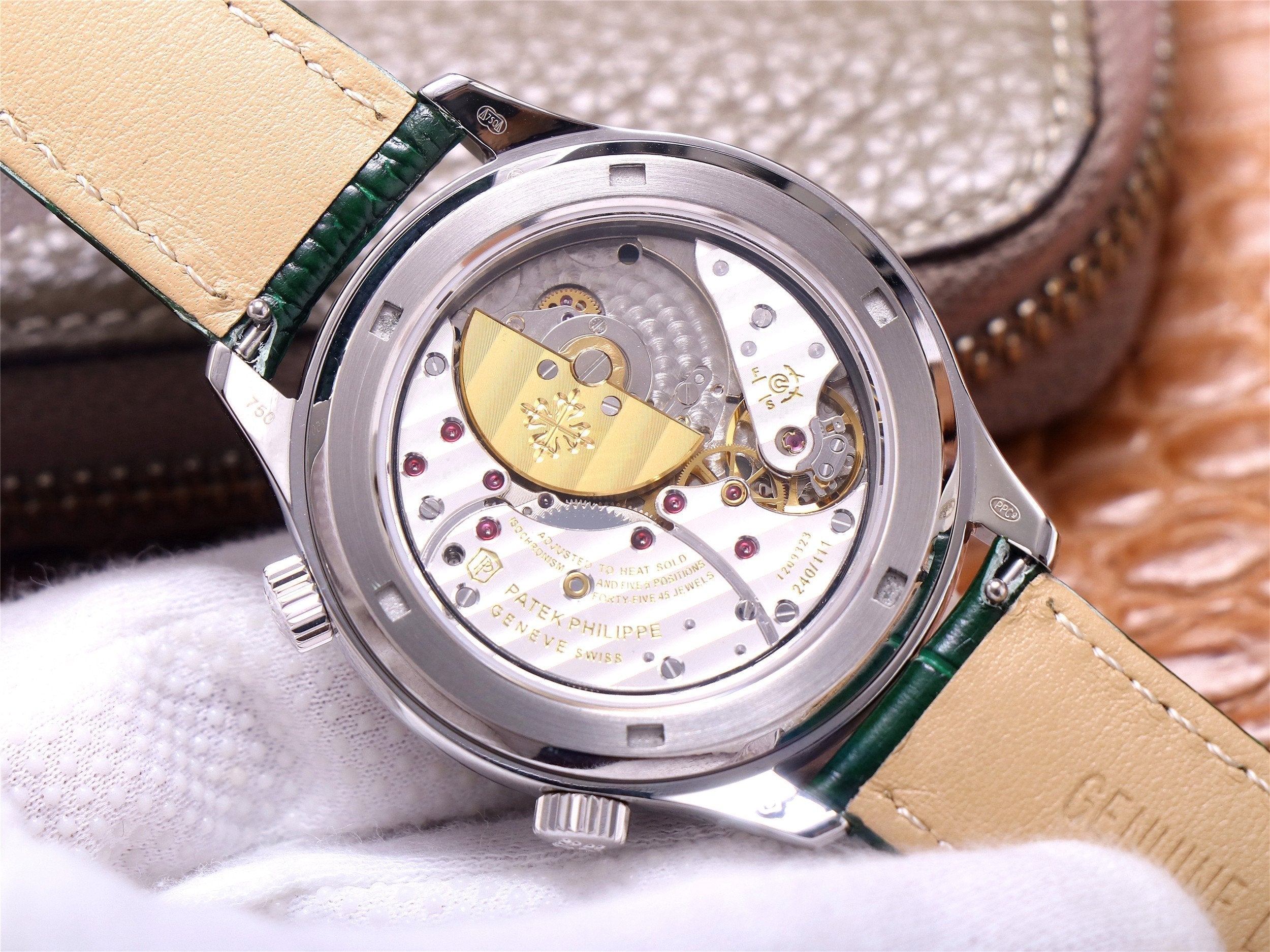 PATEK CELESTIAL GRAND COMPLICATIONS STEEL GREEN DIAL