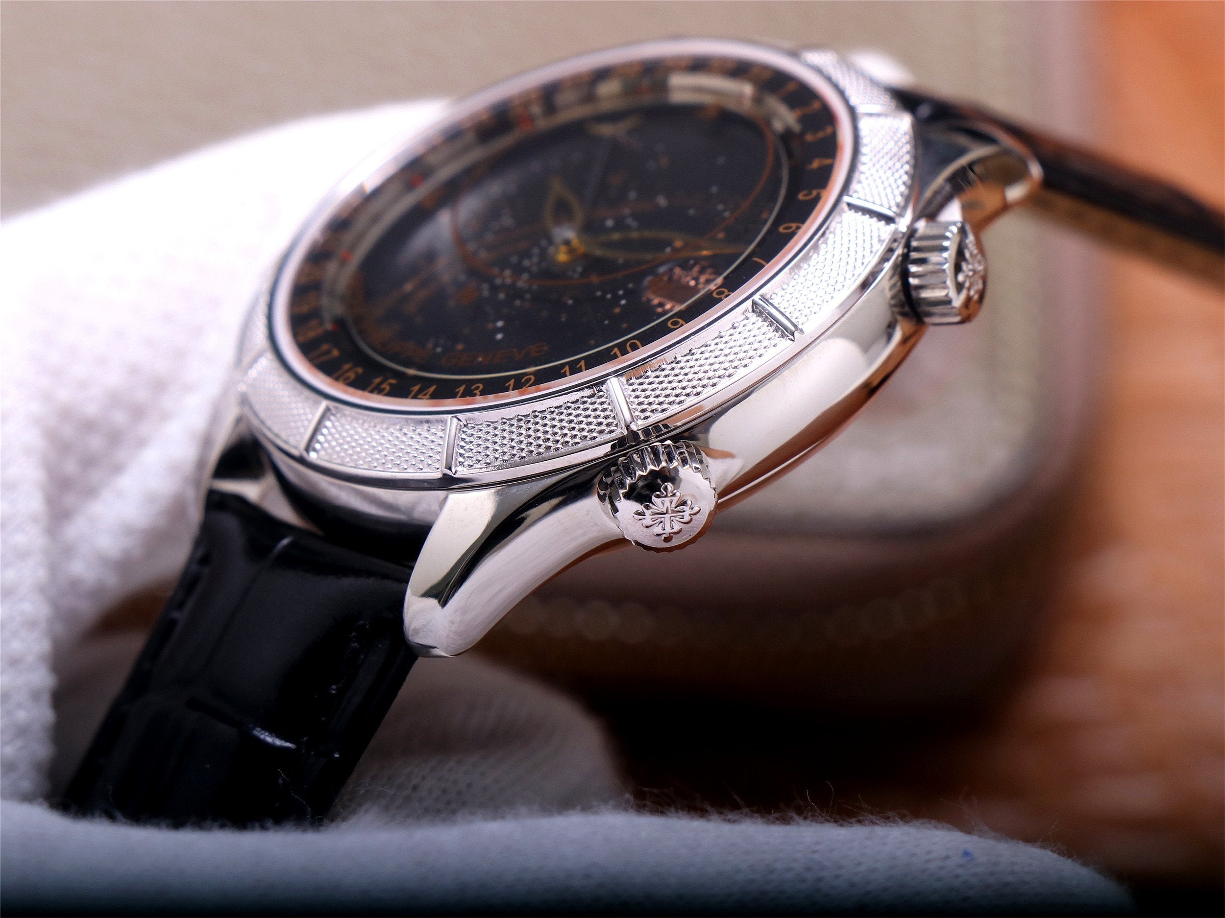 PATEK CELESTIAL GRAND COMPLICATIONS STEEL BLACK DIAL