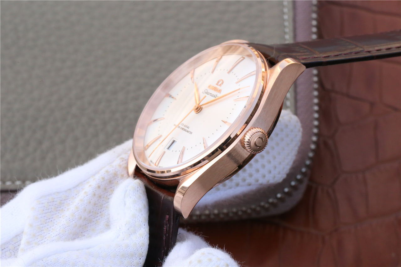 SEAMASTER CITY EDIZICNE VENEZIA 40MM ROSE GOLD WHITE DIAL