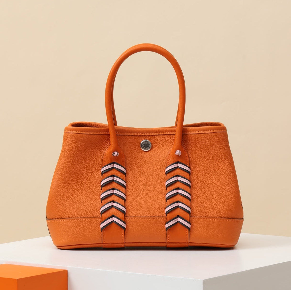 High-end Hermes 2026 Neo Garden Bag 23cm Togo Leather