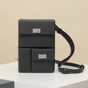 High-end Hermes 2026 Kelly Multipocket To Go Clutch 17.5cm Epsom Leather