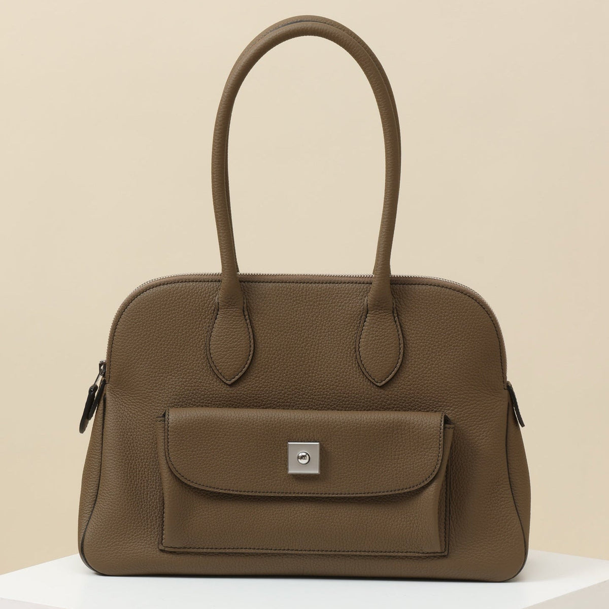High-end Hermes 2026 Caravas 35 Bag Togo Leather