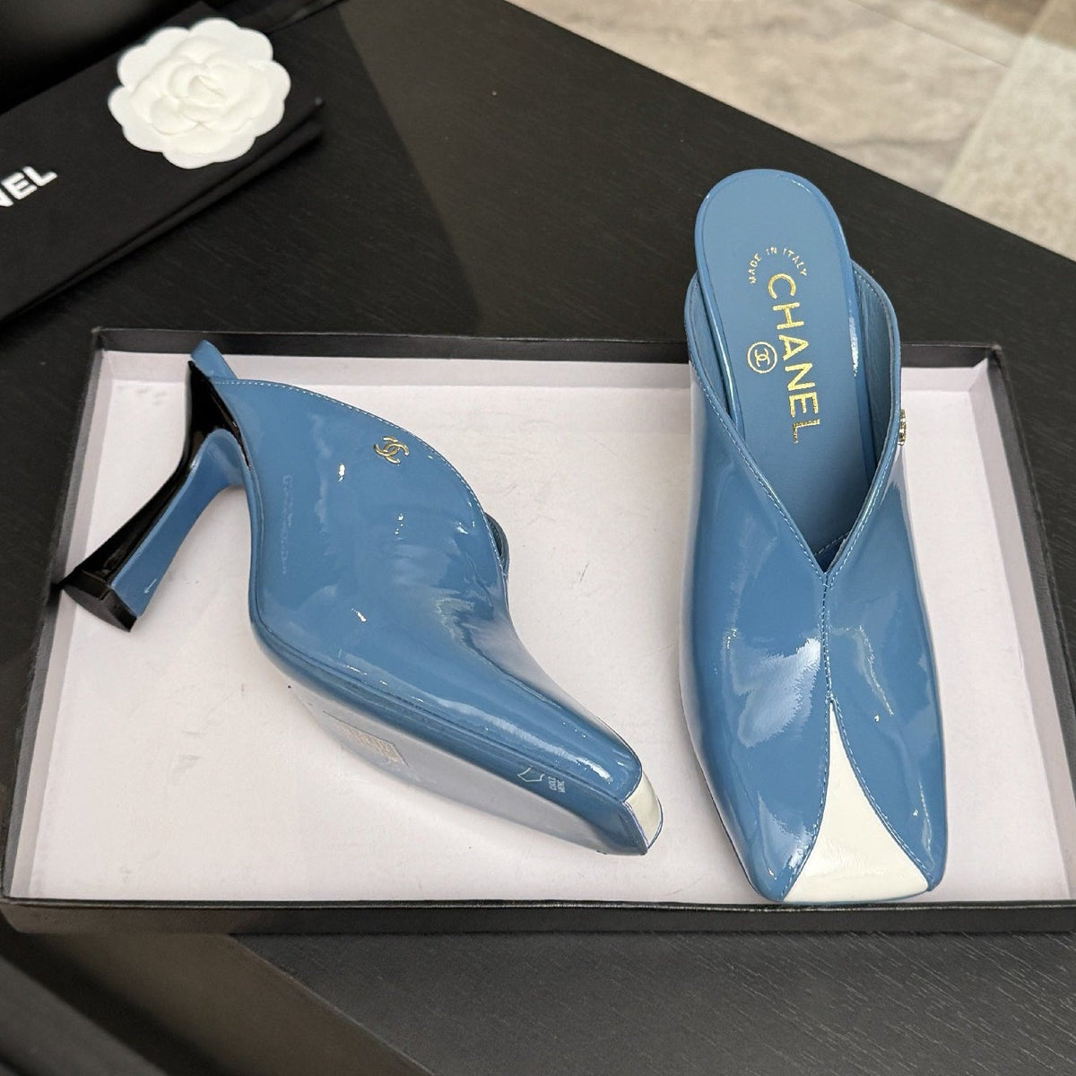 Chanel 2026 Mules 90mm Calfskin