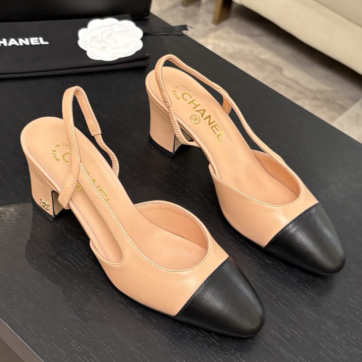Chanel 2026 Two-Tone Shoe Cowhide 168113