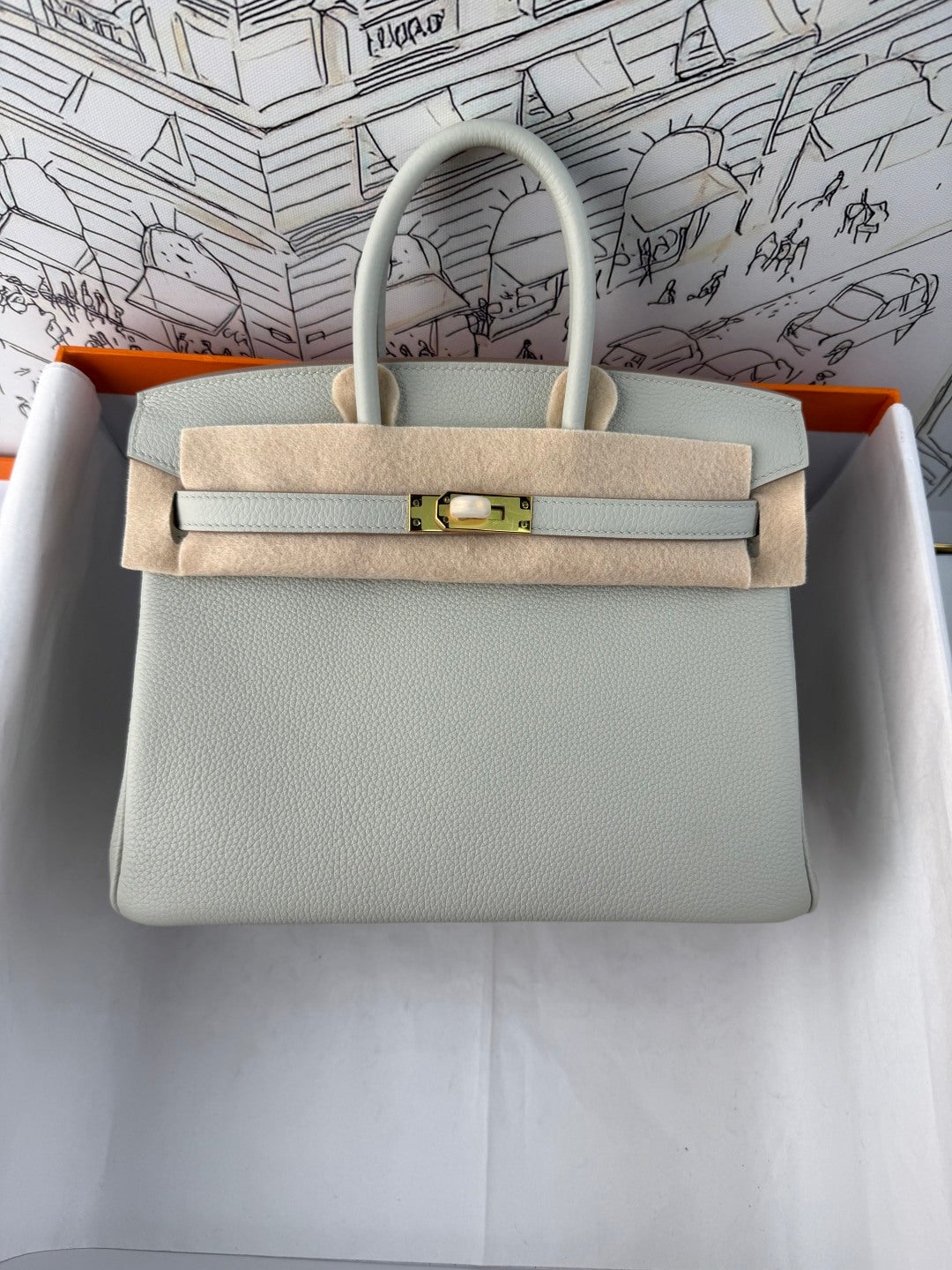 High-end Hermes 2026 Birkin Bag 30cm Togo Leather