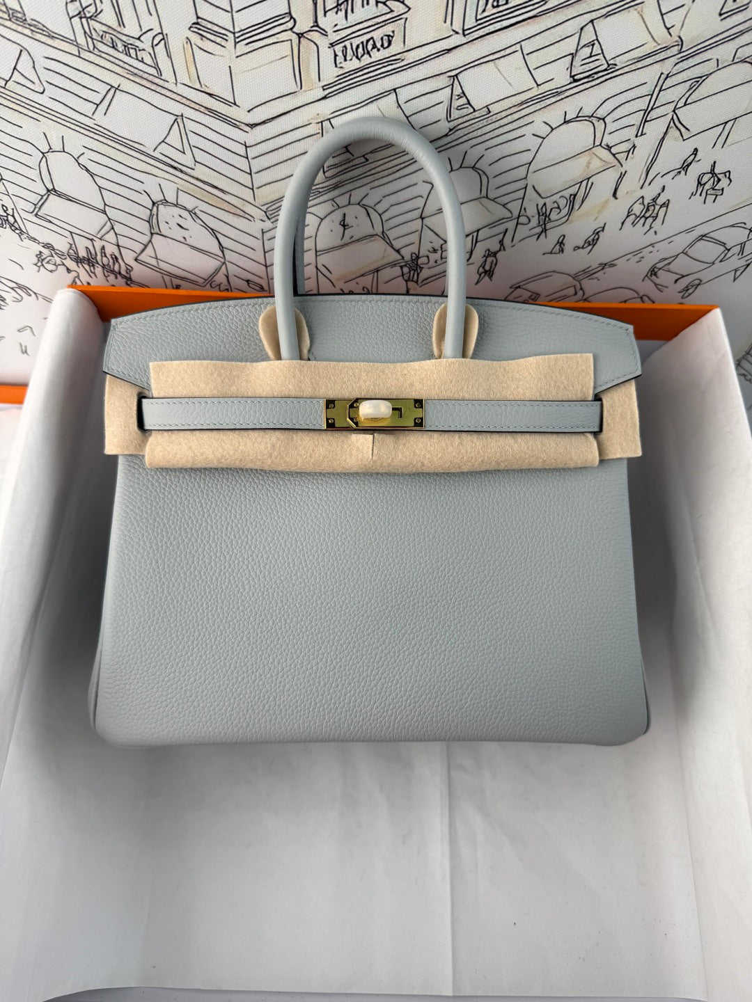 High-end Hermes 2026 Birkin Bag 30cm Togo Leather