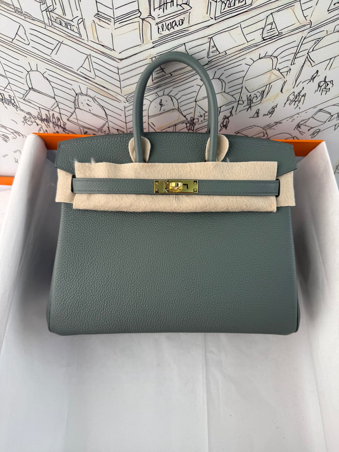 High-end Hermes 2026 Birkin Bag 25cm Togo Leather