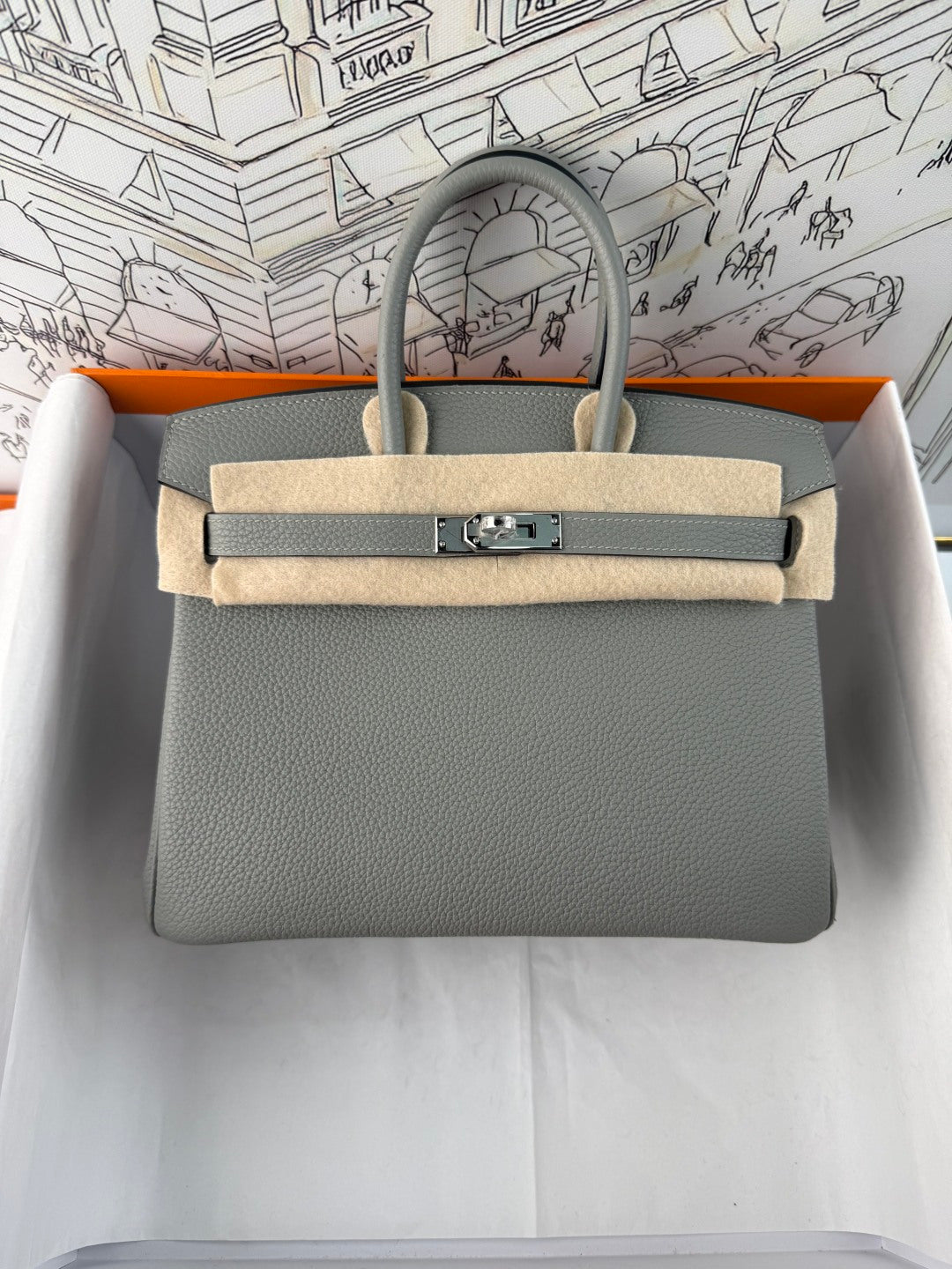 High-end Hermes 2026 Birkin Bag 25cm Togo Leather