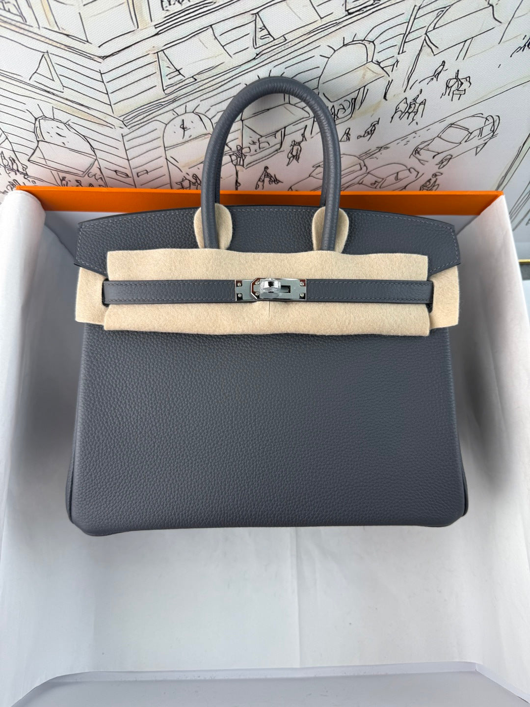 High-end Hermes 2026 Birkin Bag 25cm Togo Leather