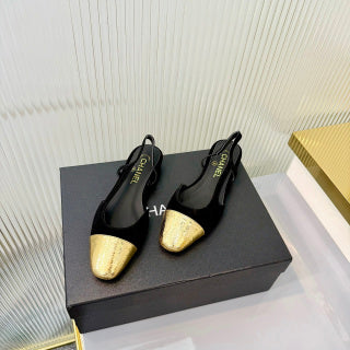 Chanel 2026 Classic Slingback Flats 10mm Sheepskin 781046