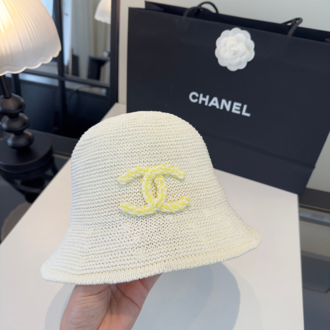 Chanel Knitted Bucket Hat 380655