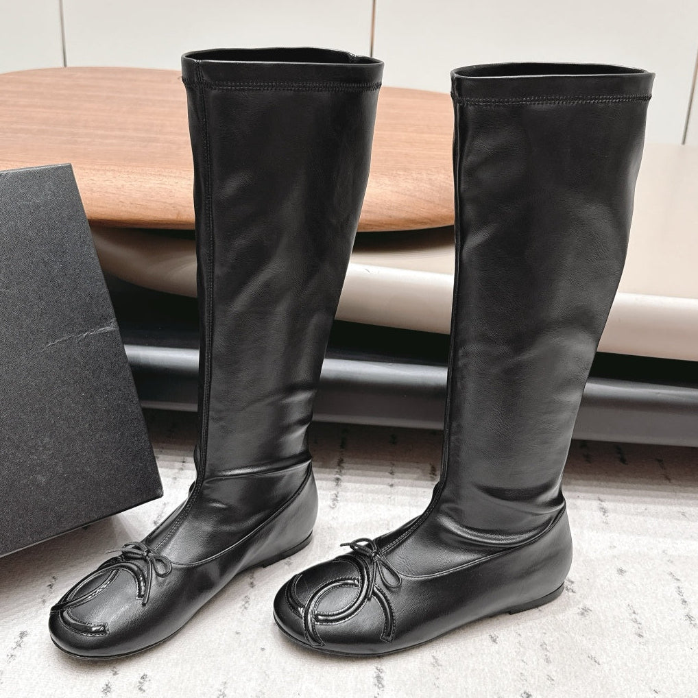 Chanel 2026 Knee-High Boots Sheepskin 175848