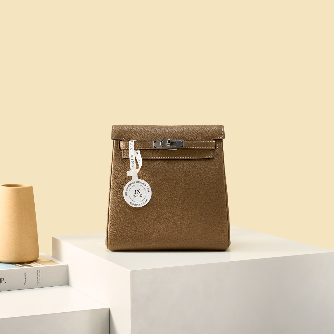 High-end Hermes 2026 Kelly Ado 22cm Bag Togo Leather