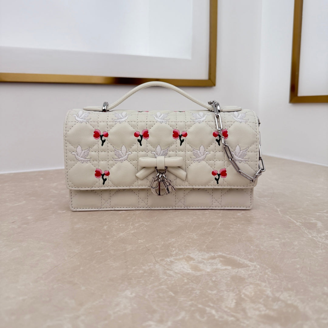 Dior 2026 Dioramour My Dior Bag 21cm Multicolor Lambskin