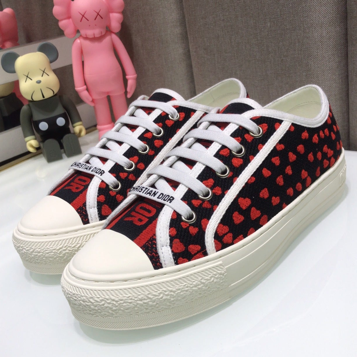 Dior 2026 Walk'n'Dior Sneakers Canvas Lace 966616
