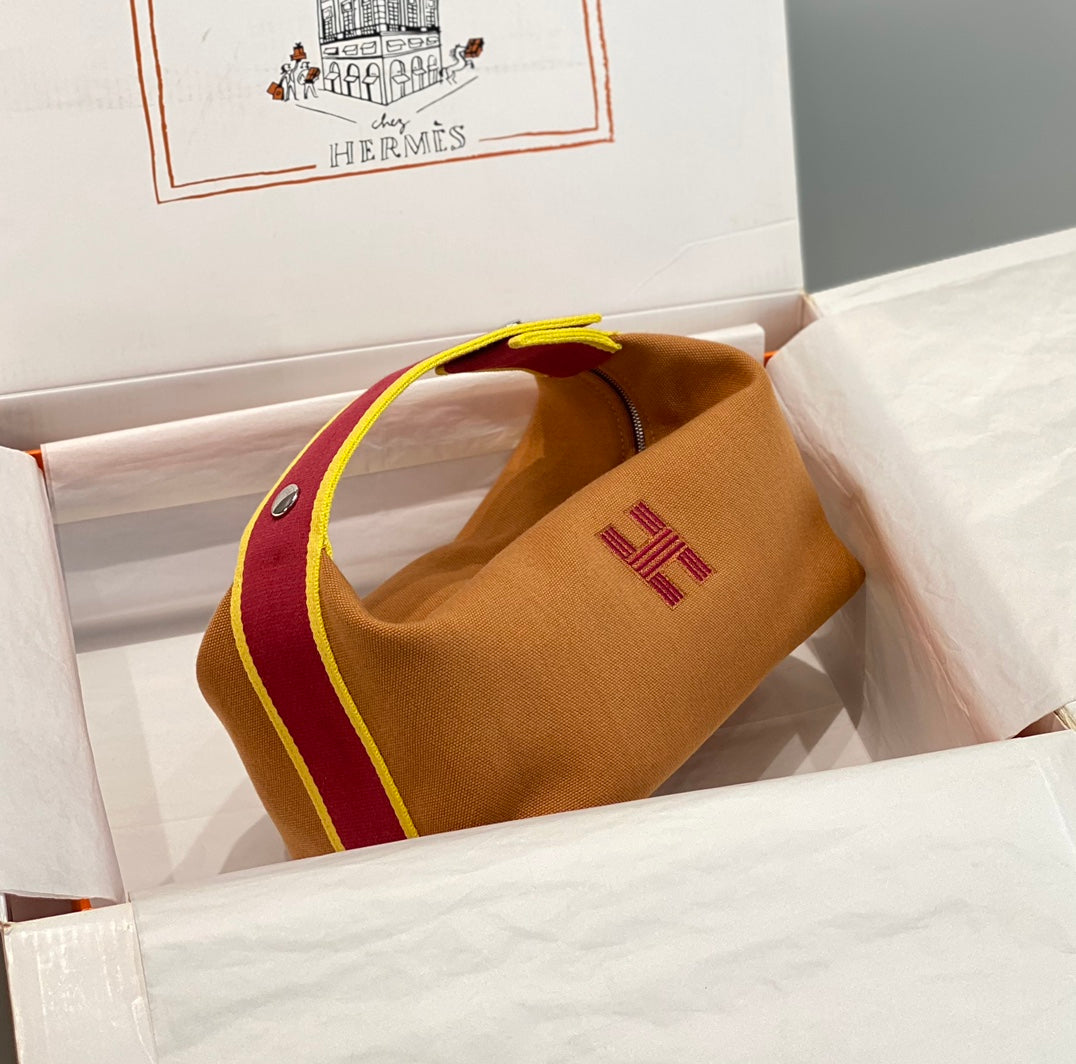 High-end Hermes 2026 Bride-a-Brac Case 25cm Canvas 2
