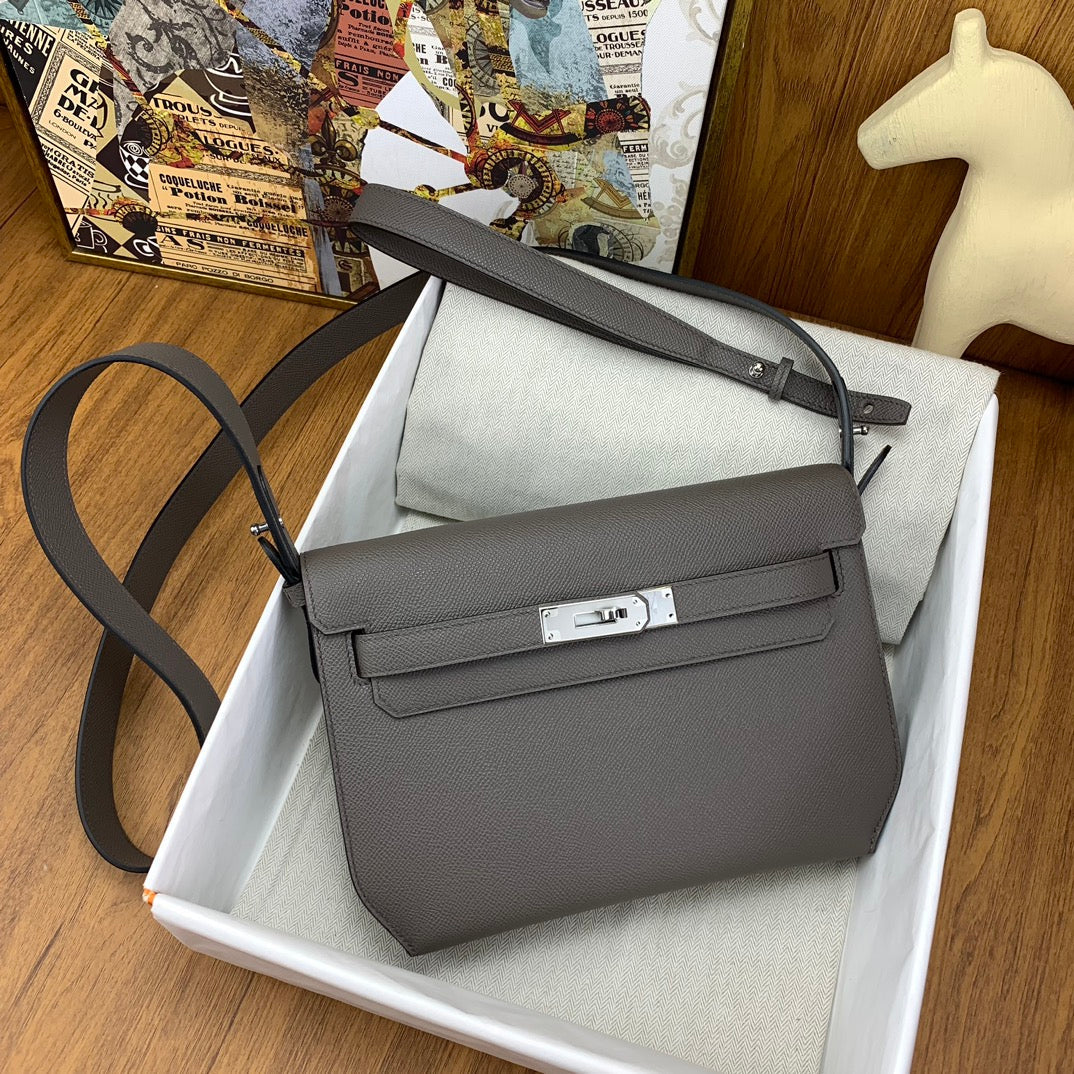 High-end Hermes 2026 Kelly Depeches 25cm Epsom Leather
