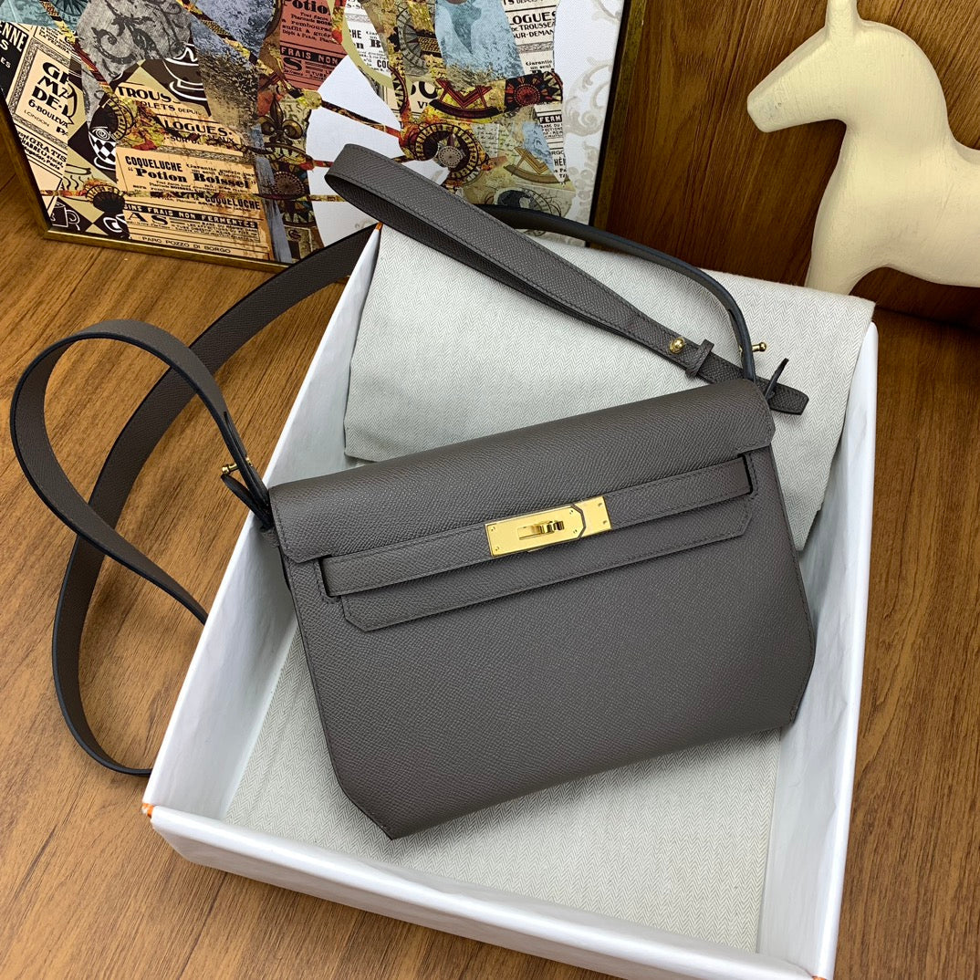 High-end Hermes 2026 Kelly Depeches 25cm Epsom Leather