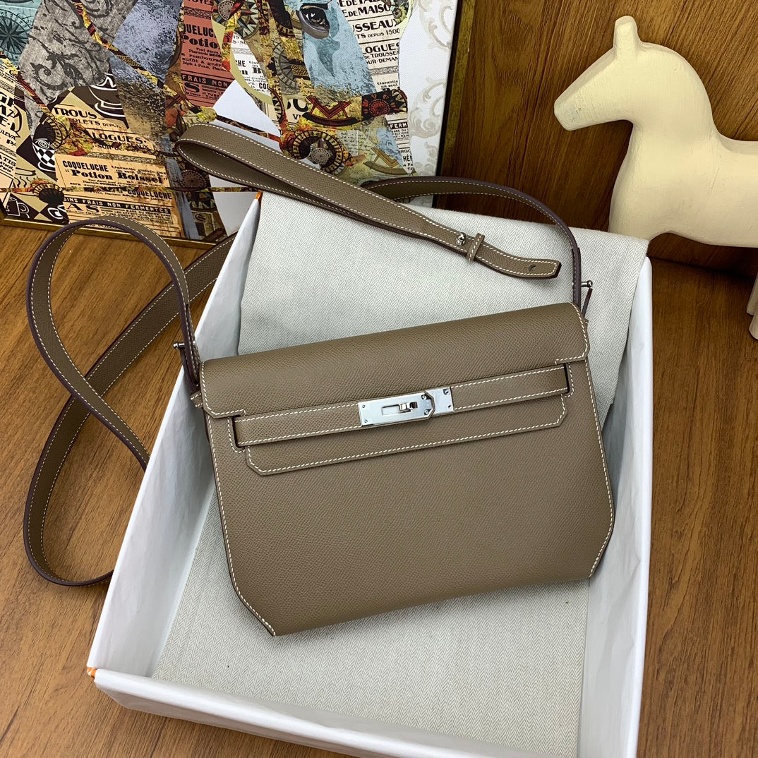 High-end Hermes 2026 Kelly Depeches 25cm Epsom Leather