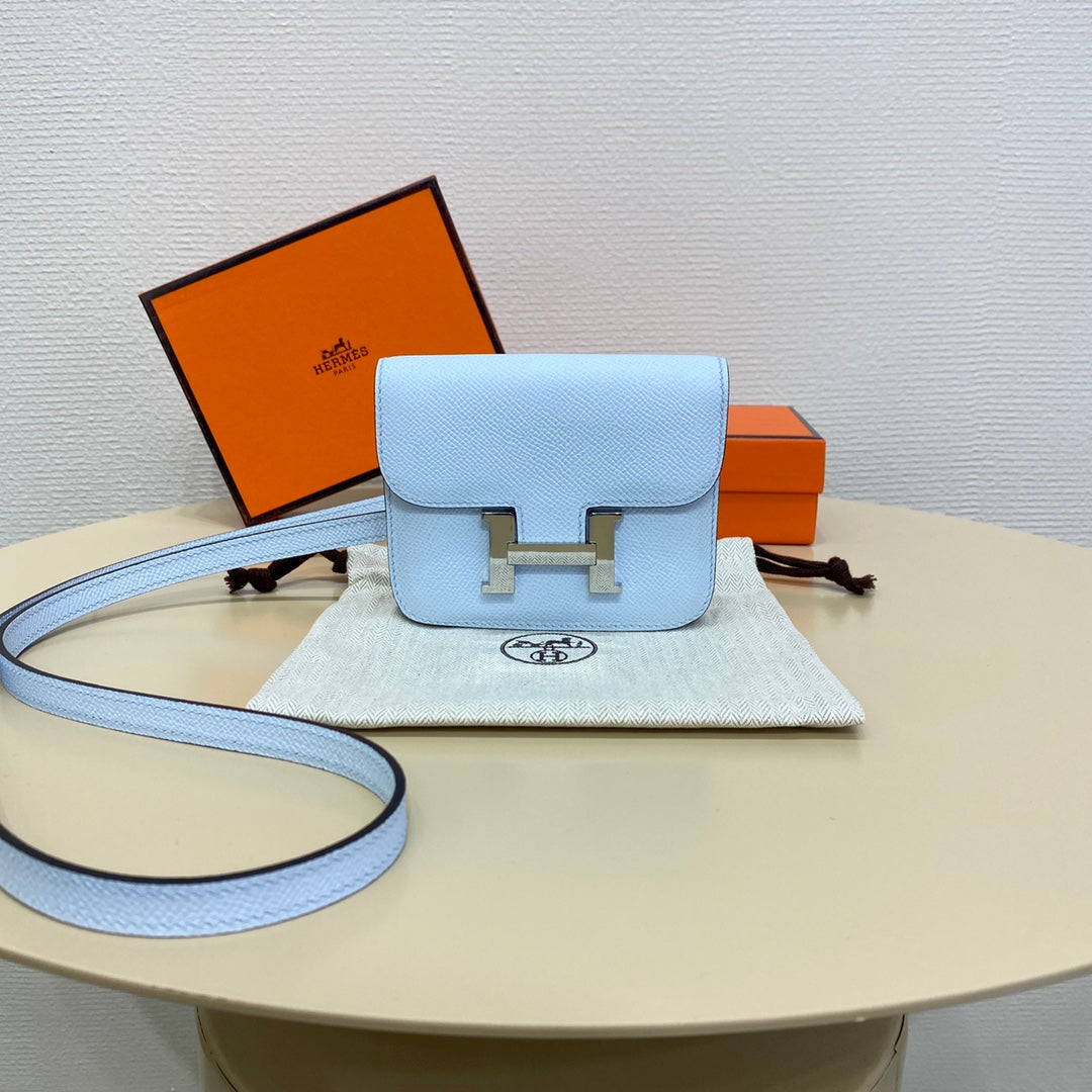High-end Hermes 2026 Constance Bag 12.5cm Epsom Leather 2