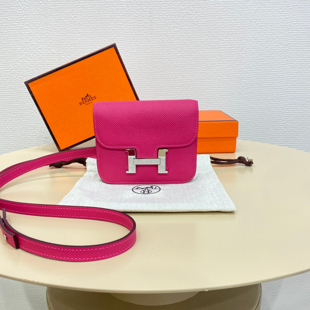 High-end Hermes 2026 Constance Bag 12.5cm Epsom Leather 1