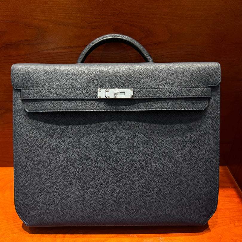 High-end Hermes 2026 Kelly Depeches 36 Briefcase Togo Leather