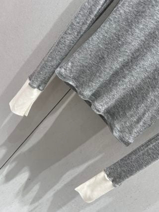 Miu Miu 25 Long-sleeved Top Tencel