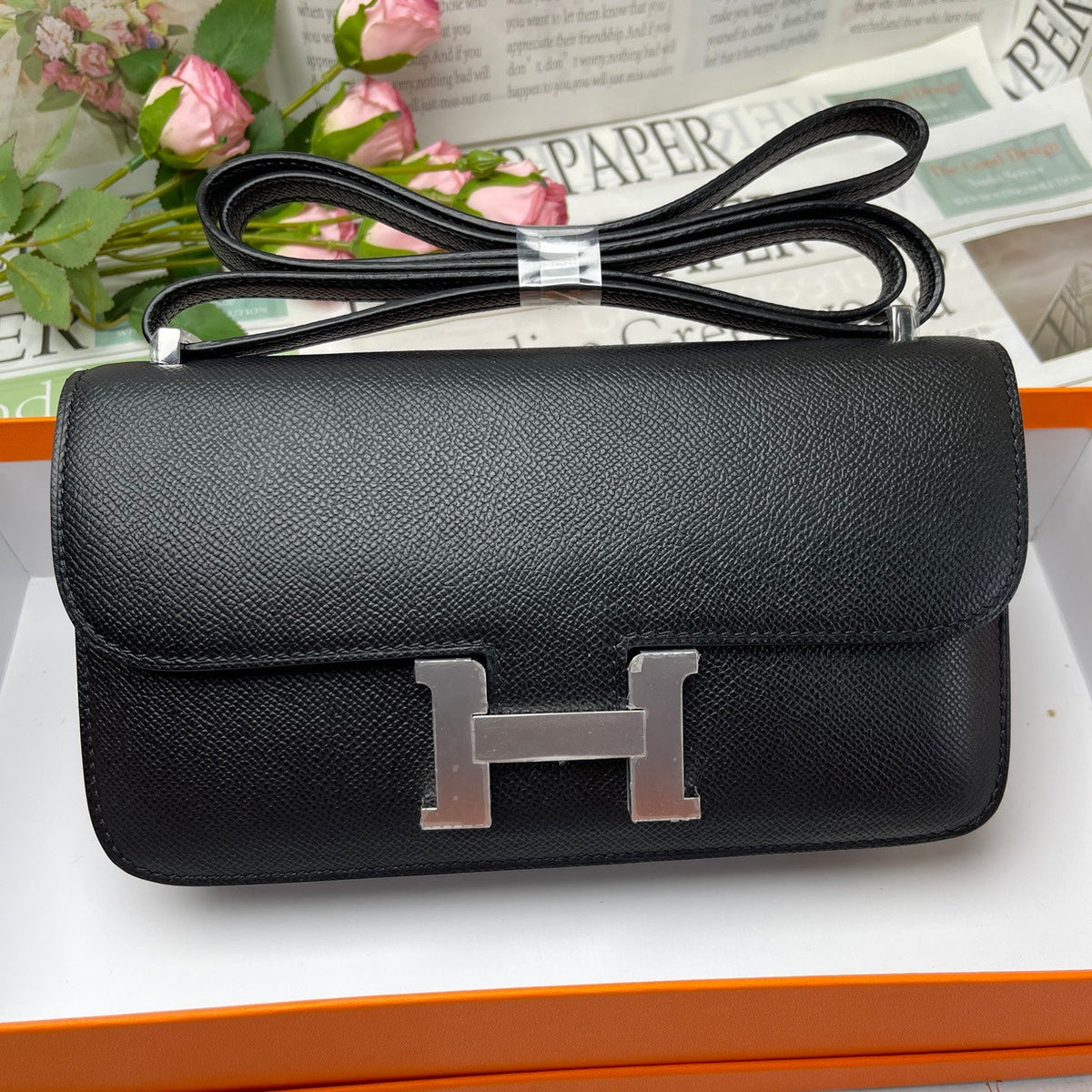 High-end Hermes 2026 Constance Elan 24cm Bag Epsom Leather 2