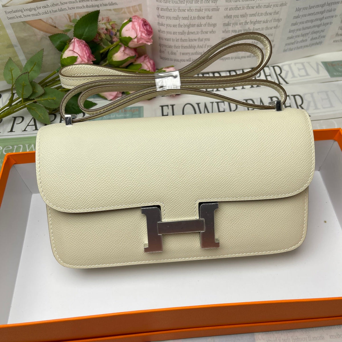 High-end Hermes 2026 Constance Elan 24cm Bag Epsom Leather 2