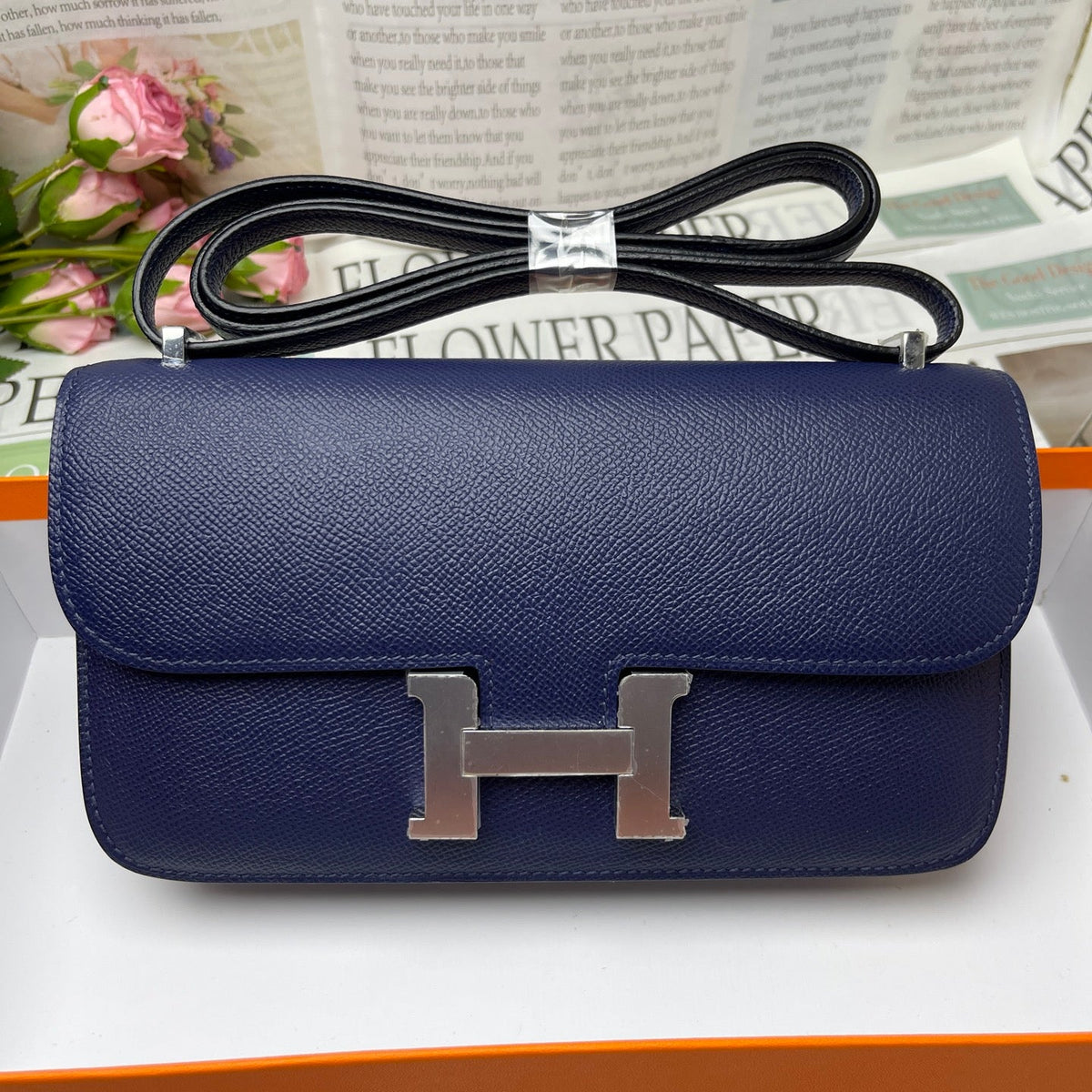 High-end Hermes 2026 Constance Elan 24cm Bag Epsom Leather 3