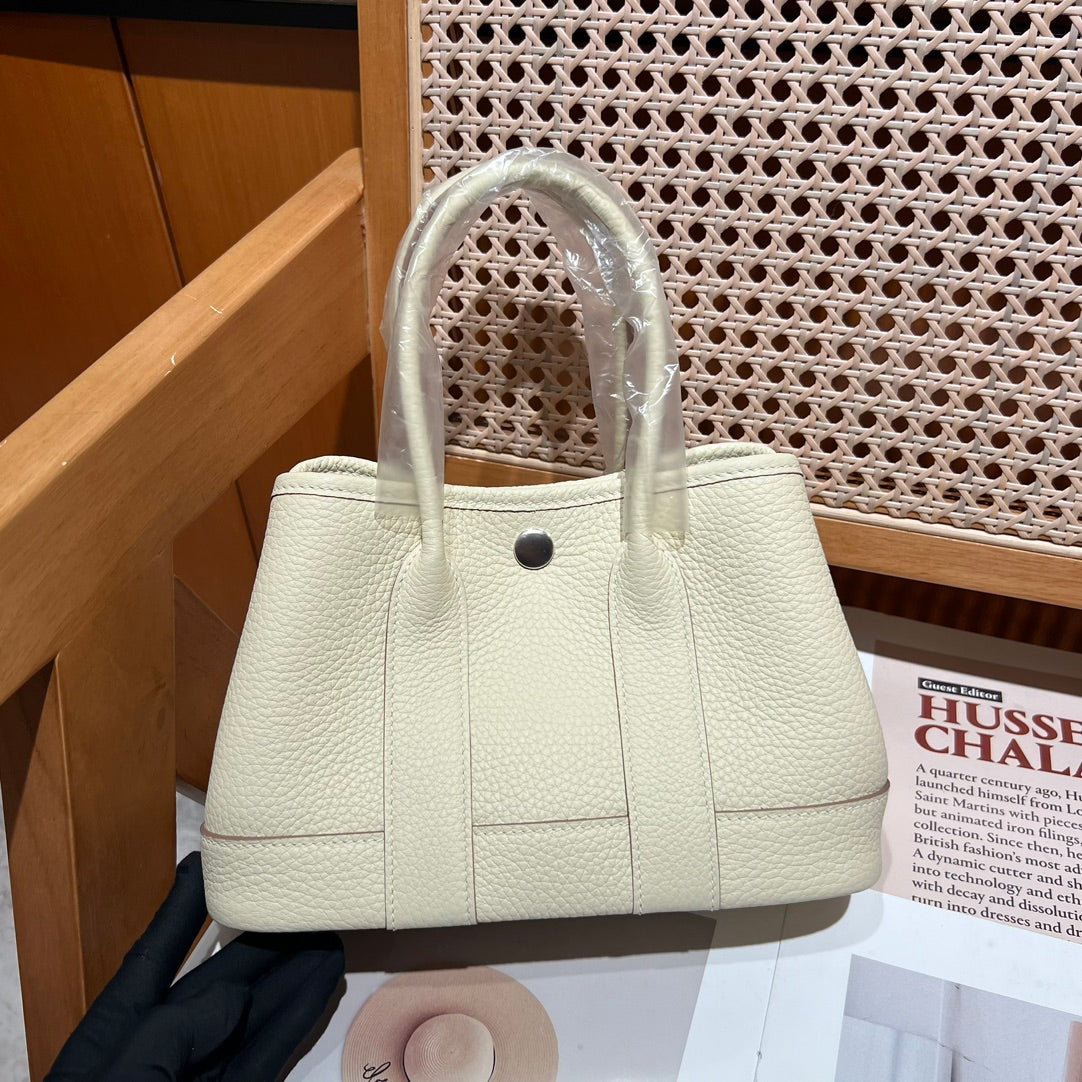 High-end Hermes 2026 Garden Party 23cm Bag Togo Calfskin