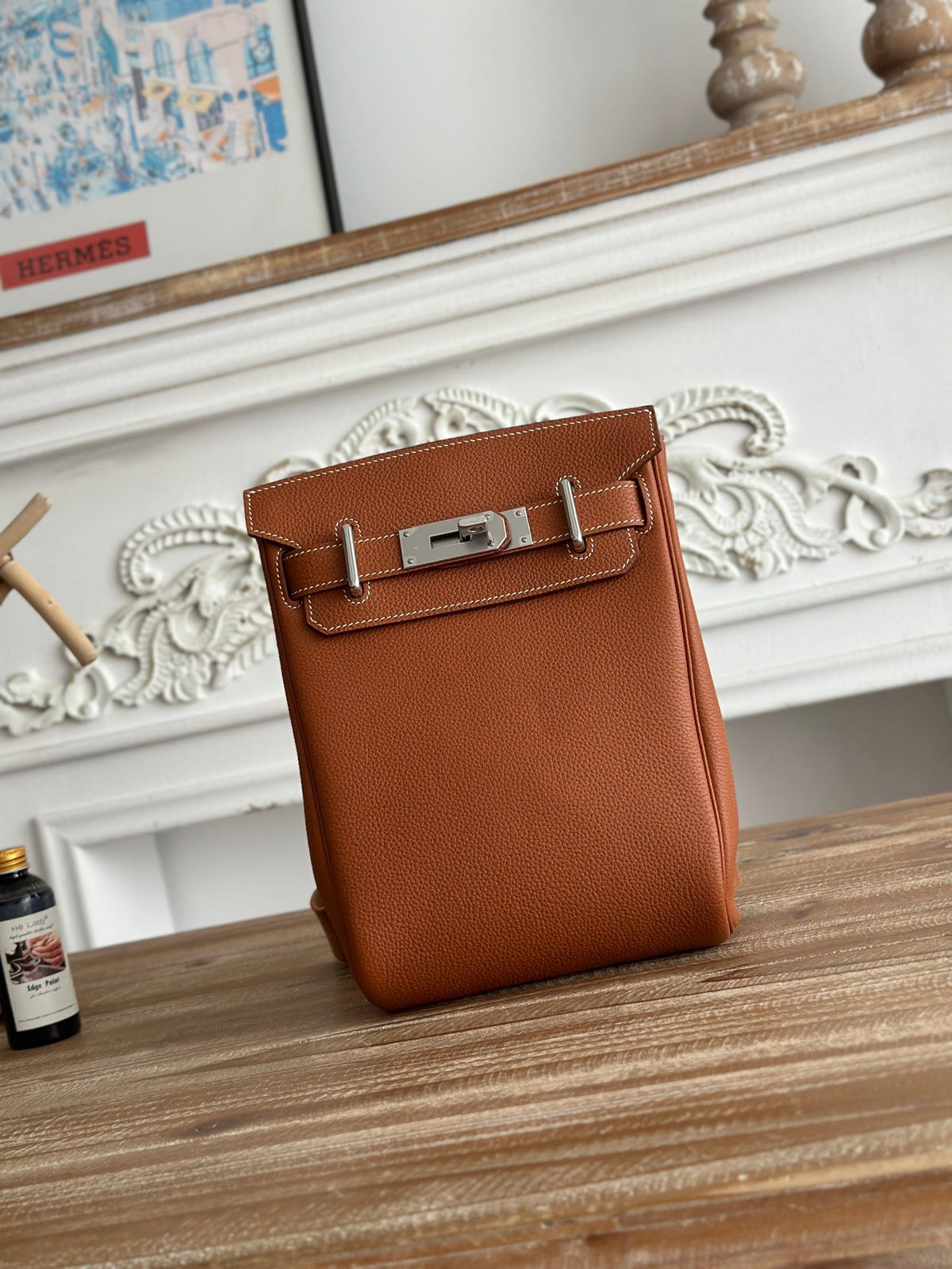 High-end Hermes 2026 Hac a Dos Bag 26cm Togo Leather
