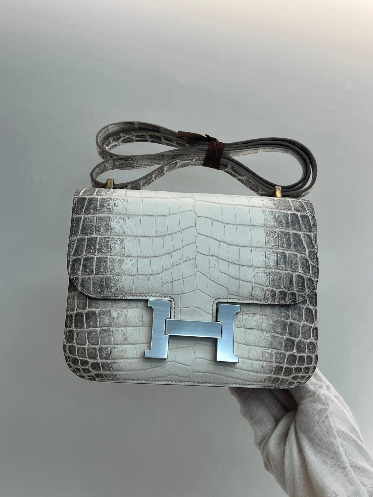 High-end Hermes 2026 Constance Bag 19cm Crocodile Leather