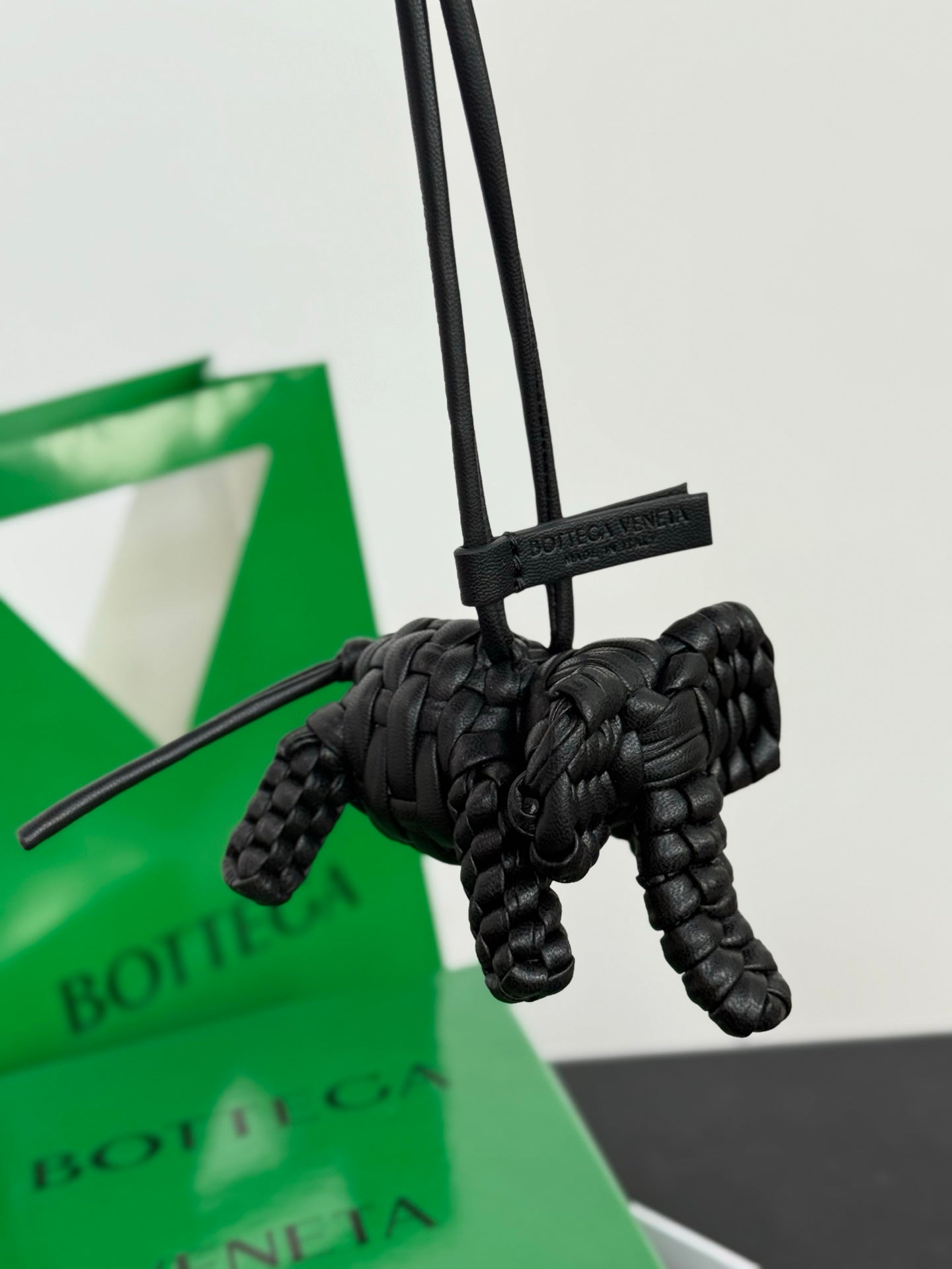 Bottega Veneta Elephant Charm Lambskin