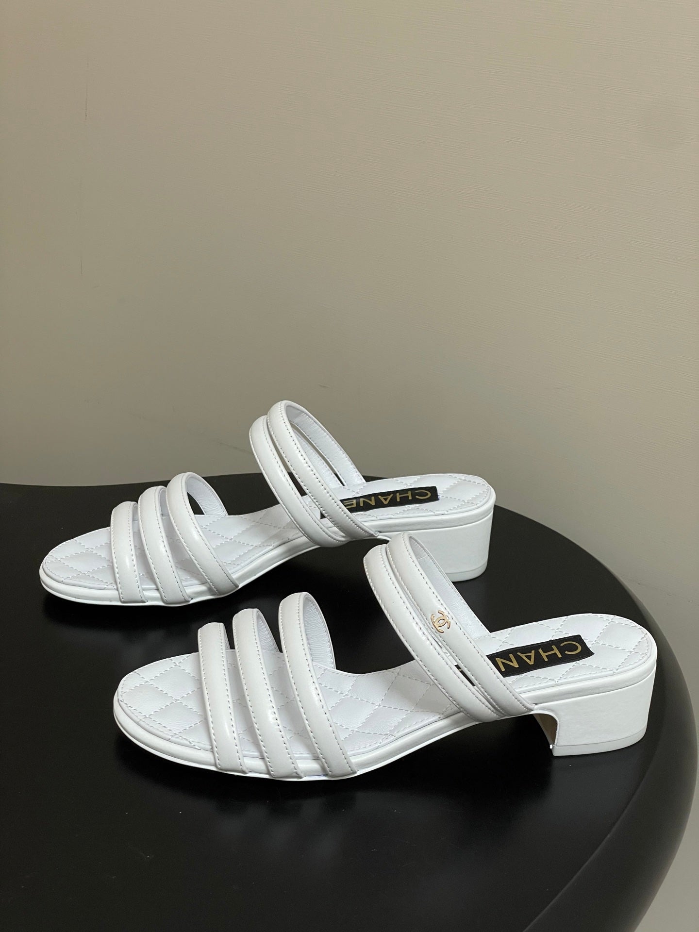 CC 26 Quilted 30mm Sandal Sheepskin 593268