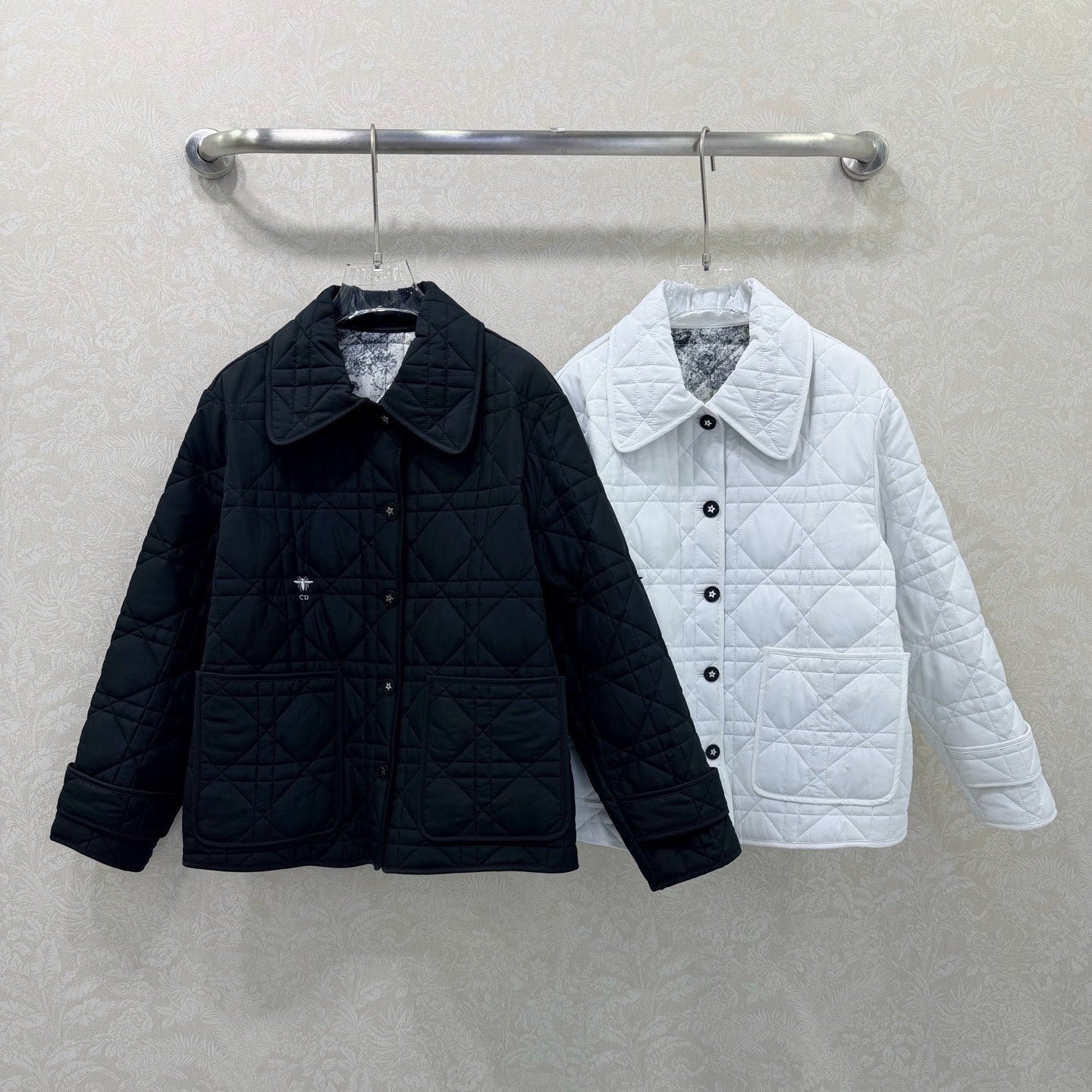 Dior 2025 Jacket Black and White Polyester