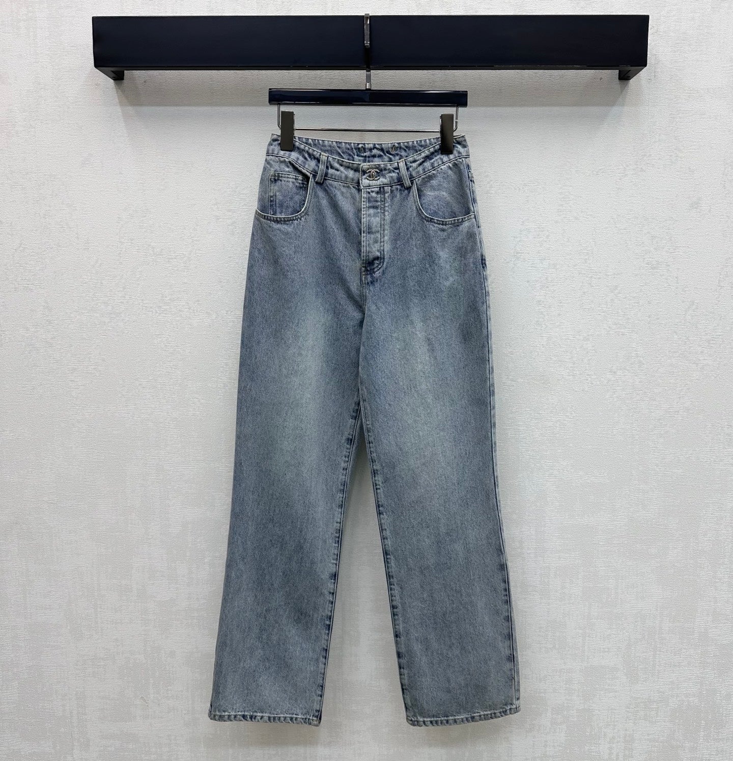 Chanel 2026 Jeans With Silver Buckle 359365